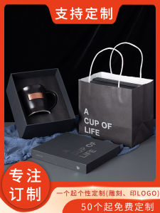 Large Ceramic Mugs Original Handmade Engraved Copper Inlay Coffee Cups American Style Adult Use Customizable Mark Cups