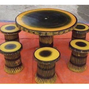 (Pre-Order) [SET KERUSI BATU BULAT MURAH / OUTDOOR SPACE DECORATION] (ETA:1-3weeks)