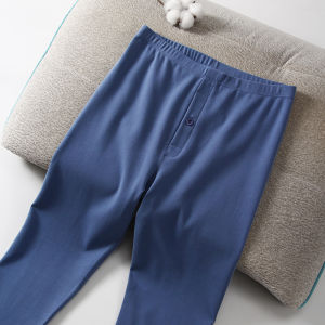 Thickened Flannel Cotton Warm Pants 290g Xinjiang Cotton Autumn Pants A-Class Cotton Mid-Waist Base Layer Pants 7A Antibacterial Warm Leg Pants