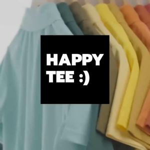 HAPPY TEE สดใสรับ SUMMER!! เสื้อโปโล กระเป๋าสดใส สีสดใส ผ้านุ่ม ใส่ได้ทั้งชายหญิง ไม่ตกเทรนด์
