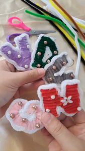 VIS-1 - Kawat Bludru / Kawat Bulu Mainan Anak Craft DIY Kerajinan Tangan / 100pcs