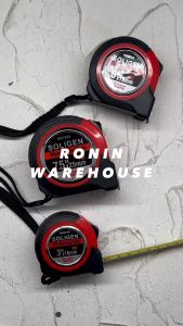 SOLIGEN Meteran Karet Bangunan Roll 3 5 75 m Alat Ukur Rol Measuring