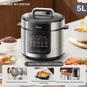 Midea | Coating Free Smart Home Pressure Cooker 6L