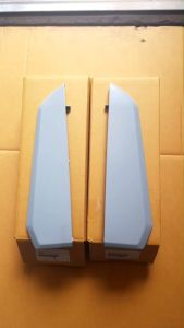 โมลดิ่งกันชนหน้า คิ้วบนไฟตัดหมอก  ISUZU Mux 2025 RS แท้ศูนย์ 100%