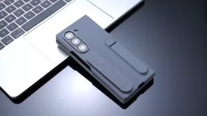 Stand Wrist Strip Case Samsung Galaxy Z Fold 6 5G Handstrip case Font  Back