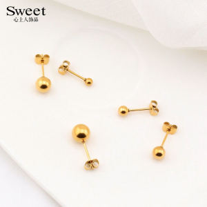 ต่างหูเงินแท้สไตล์เกาหลี ต่างหูรูขึ้นใหม่ปี 2022 ดีไซน์เก๋ไก๋ เครื่องประดับแฟชั่นสำหรับผู้หญิง ต่างหูรูทอง