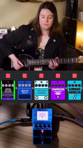 เอฟเฟค ZOOM MS-70CDR+ MULTISTOMP CHORUS-DELAY-REVERB EFFECT