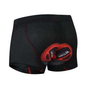 WOSAWE | All-Season Padded Mens Cycling Underwear Breathable Quick-Dry High-Elastic