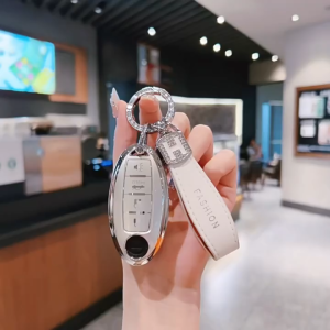 [TPU]Car Key Case Cover for Nissan Juke March Almera Leaf Navara NP300 Kicks Livina Terra X-trail Note Qashqai Tiida Teana High-quality Fashion New Style Car Interior Accessories