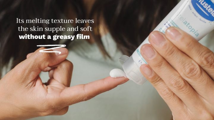 MUSTELA Stelatopia Emollient Face Cream and Eyelids for Extremely