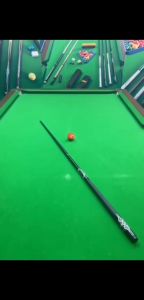13MM Big Head Carbon Fiber 1/2 Split Carbon Billiards Pool Cue for American 9-Ball with Freebies
