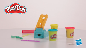 Play-Doh Fun Factory Starter Set Preschool Toys for 3 Year Old Girls & Boys & Up Kids Arts and Crafts Kit 3 Modeling Compound Colors