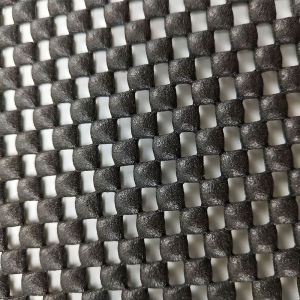 Thickened Plastic Fruit Vegetable Shelf Anti-Slip Protection Pad Grid Patterned Fresh Produce Mat Modern Simple Style Home Rug