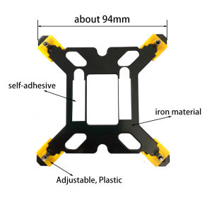 1700 Backplane CPU Cooler Holder Base Metal Backplate Adjustable Bracket for Intel Lga 1150/1511/1155/1156/1366/1200