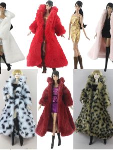 Bộ Quần Áo Búp Bê Lông Da Nhiều Kiểu Dáng Quần Áo Búp Bê Quần Áo Búp Bê Phụ Kiện Quà Tặng Cho Bé Gái Đồ Chơi Búp Bê