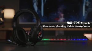 REMAX RM-705 WIRED GAMING HEADSET HEADPHONES