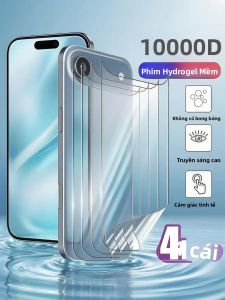 4 HD Lưng Hydrogel Mềm Phim Bảo Vệ Màn Hình Trong Cho iPhone 17/17/16/15/14/13/12/11 Pro Max X XR XS MAX Chống Trầy Xước Chống Vân Tay