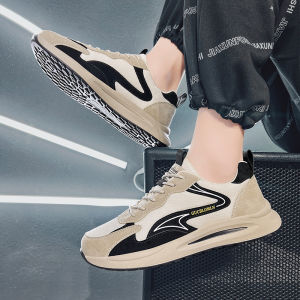 Mens Summer Sporty Hollow out Lightweight Shoes Breathable Mesh Casual Sneakers Flat Heel Rubber Outsole round Toe Fashionable