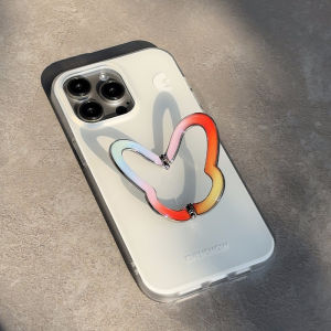 Evenshow Butterfly Phone Case with Stand for  16Promax 15/14 New 2025 Model Ultra Beautiful Minimalist Matte Colorful Shell