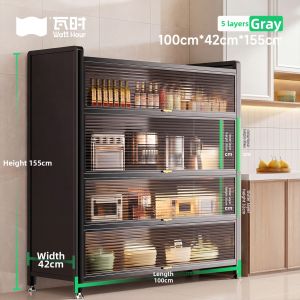 Watthour | Dustproof Wall-mounted Storage Cabinet with Doors