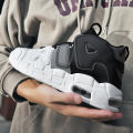 Pippen Big AIR Daddy รองเท้าผู้ชายและผู้หญิง Air Cushion High TOP PANDA Casual รองเท้าบาสเก็ตบอลสําหรับนักเรียนฤดูใบไม้ร่วง 2023. 