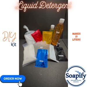Liquid Detergent DIY (Do-it-Yourself) Kit 17 Liters Yield Premium Quality
