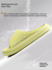 MONLEYTA | Anti-Slip Thick Bottom Slippers Home Bathing Men Women Summer Indoor Outdoor Wearable EVA Flat Sandals For Elderly And Adults
