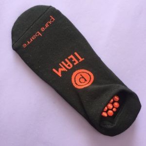 Non-Slip Yoga Dance Fitness Pilates Exercise Socks Professional Pure Barre Glue Point Anti-Slip Socks Womens Cotton Socks