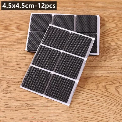 Rubber Pads For Chair Leg Furniture Anti Slip Mat Bumper Damper Self Adhesive Table Feet Protector Floor Protector Pads Hardware