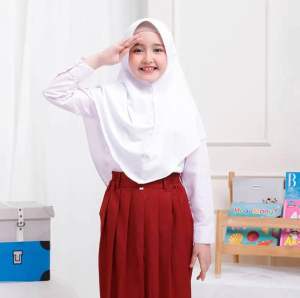 Hamidah hijab basic sekolah SD