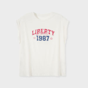S&W | American Retro Sleeveless Women T-Shirt Slim Fit Comfortable