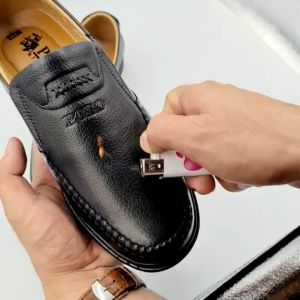 GIÀY NAM DA BÒ THẬT 100% THIẾT KẾ KHÂU VIỀN THỜI TRANG D.GLKV