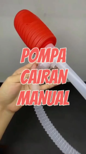 KUKE Pompa Tangan Sedot Air Minyak Bensin Cairan Aquarium Portabel / Manual Pump Pencet Tangan Serbaguna