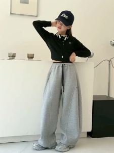 Kids Girls Baggy Sweatpants for 5-16yrs New Style Loose High Waist Banana Pant Fashion Casual Pants Wide Leg Trouser Sportswear Soft Korean COD Manila 130-160CM