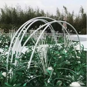 Wedding DIY Propsr Length 5M Party Decoration Styling Tube PVC Aluminum Plastic Molding Pipe For Baby Shower Birthday Christmas