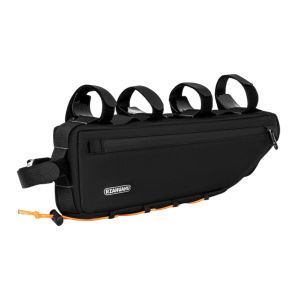 1.5L Bicycle Under Top Tube Bag Adjustable Bike Triangle Frame Bag Cycling Storage Bag for Outdoor Riding