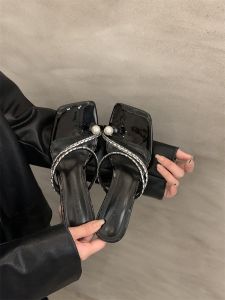 Niche Style High Heel Rhinestone Sandals Outwear Womens Stiletto Heels 2024 New Arrival Summer Dress Elegant Sandals