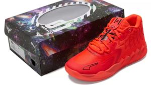 Lamelo Ball MB 01 \"Red Blast\" Basketball OEM Shoes for Men and Women with Free Socks and Box