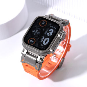 สายนาฬิกา TPU แบบนิ่มสุด สำหรับ Apple iPhone 12 2 49 มม. 45 มม. สี 9 44 มม. 42 มม. เซริคลูร์ส S316L และกล่องกล่องโลหะคาร์บอนไฟเบอร์