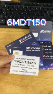 ( 17GB/ngày ) Sim 4G Mobifone Trọn Gói  6 Tháng 6MDT150 có 500GB Tốc Độ Cao Mỗi Tháng Sài Thả Ga  - Phát wifi  livetream  xem phim cả ngày . FREESHIP - CHƯA KÍCH HOẠT.
