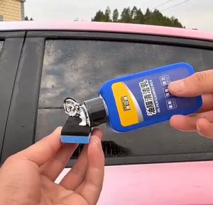 120g Oil film cleaning milk Oil Film Remover Car Windshield Cleaner Glass Stripper Anti Fog Agent.