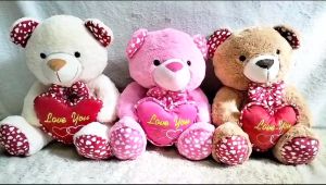 Dreamtoys96 Boneka Teddy Bear Pita Love Renda Boneka Beruang Bulu Rassel XL