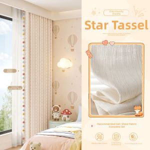 WEILAISHI | Light Blocking Easy Installation Curtains