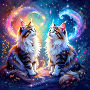 Tranh Kim Cương Huacan Cat Tranh Khảm Thiên Hà Tranh Động Vật Dán Đầy Đủ Thủ Công Bằng Nhựa Resin Phong Cách Cổ Điển Quà Tặng