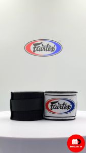 ผ้าพันมือ มวยไทย Fairtex Muay Thai handwraps HW2 ชนิด ผ้ายืด Elasticated stretch cotton แท้ 100% ยาว (180 inch) 4.5 meter (Pair) (คู่)