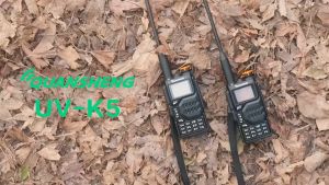 QUANSHENG UV-K5 Walkie Talkie Air Band 5W UHF VHF TYPE-C Charger