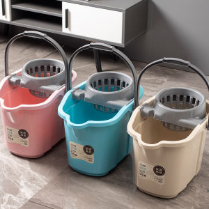 Huaersi  | New Thick Easy-to-Use Manual Drainage Mop Bucket