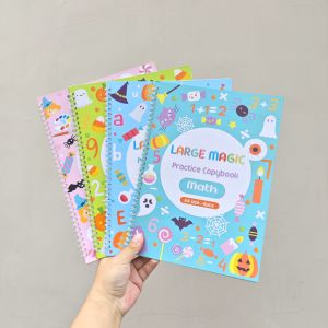 European Large Magic Original Groove Practice Post Four Volumes Kindergarten Enlightenment Immature Curriculum Transition Copybook