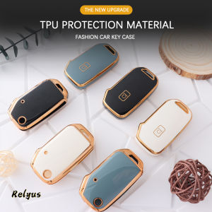 Fashion Soft TPU Car Key Cover Case for Kia Sportage Forte Cerato Telluride Seltos GT Line Sorento Protective Shell Accessory