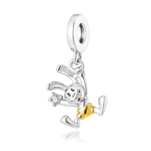 Miniso | 2026 Hot Sale 925 Silver MINISO Animal Charm BeadsFit Original Bracelet Cute DIY Fashion Bead  Jewelry Gift for Women & Girls